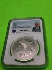 1889 CC Morgan Silver Dollar NGC MS70 ER Signed David Ryder 2023 FIJI Mint  .999