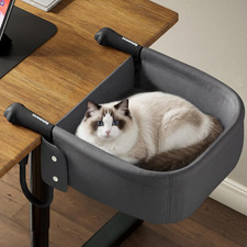 Heavy-Duty Cat Desk Bed for Large Cats, Waterproof, Easy Assembly, Dual-Sided