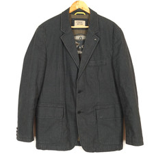 CAMEL ACTIVE Mens Blazer Jacket Size L IT50 UK40 Grey Cotton Blend Notch...