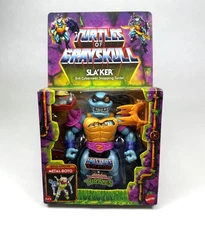 Sla'ker MOTU x TMNT Turtles Of Grayskull Action Figure New NIB Sealed Mattel
