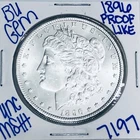 1896 BU UNCIRCULATED MORGAN SILVER DOLLAR AUTHENTIC U.S. MINT FREE SHIPPING 7197