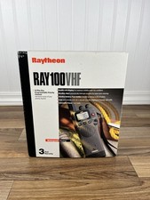 Raytheon Ray 100 Gray Portable Handheld Waterproof VHF Marine Boat