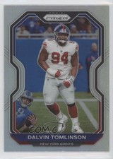 2020 Panini Prizm Silver Prizm Dalvin Tomlinson #165 0f2i