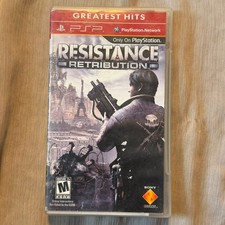 Resistance: Retribution (Sony PlayStation Portable PSP, 2009) - Tested Working
