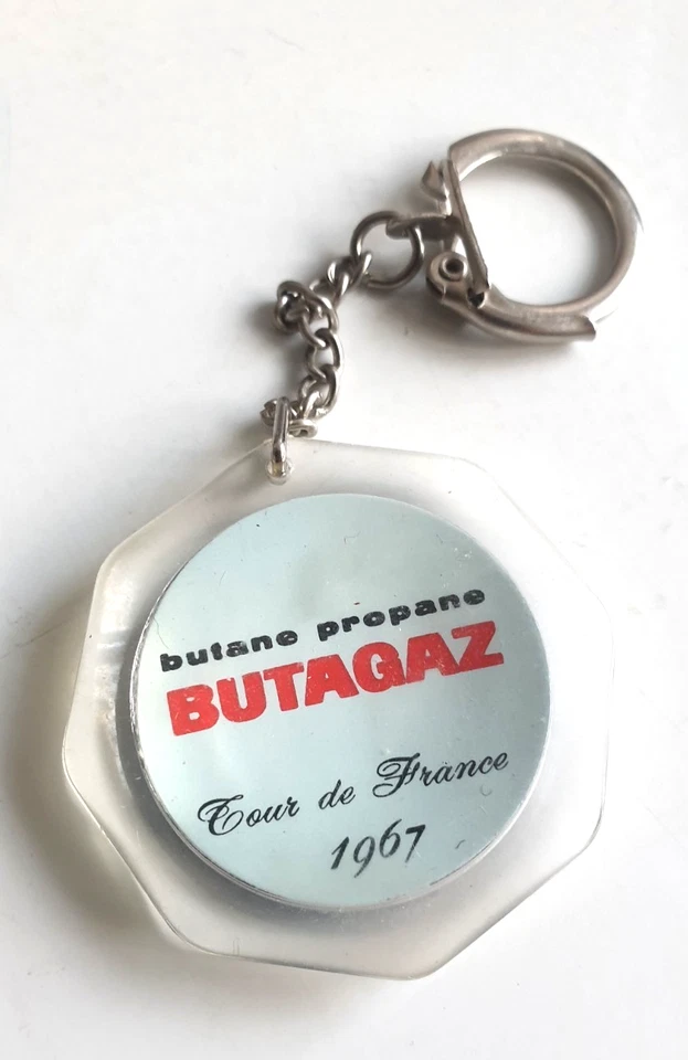 Ancien porte clé BUTAGAZ BUTANE PROPANE 1967 - Photo 2/2