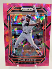 Willie McCovey Pink Ice Prizms 2023 Panini Prizm #288 Giants Baseball Card