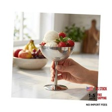 Mini Stainless Steel Ice Cream BowlReusable Serving Dessert Cups for Yogurt