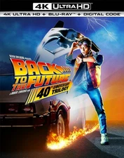 Back to the Future Trilogy - 40th Anniversary Edition 4K Ultra HD + Blu-ray +