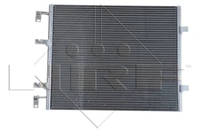NRF 35845 Condenser, Air Conditioning for Opel, Renault, Vauxhall