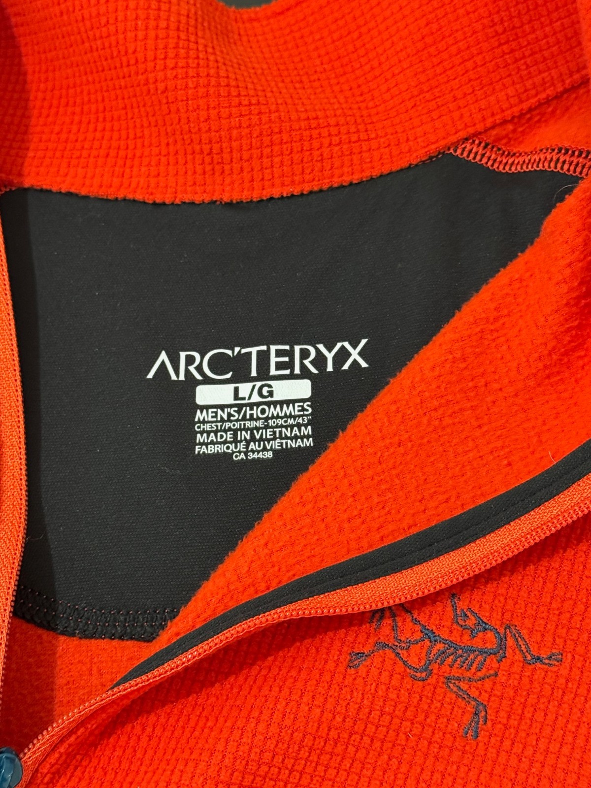 ARC'TERYX ARCTERYX Delta LT collo con zip uomo grande
