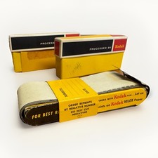 Vintage Kodak Film Negatives Slides Lot Transparency Photo Strips w Boxes