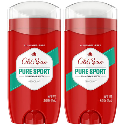 Old Spice Aluminum Free Deodorant for Men, High Endurance, 24/7 Lasting Freshnes