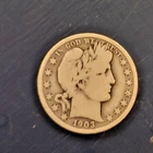 1903-O Barber Half Dollar 50C Silver Liberty Head US Coin CIrculated