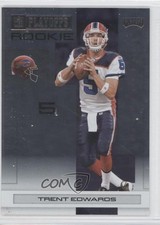 2007 Playoff NFL Playoffs Rookie Black Metalized 37/49 Trent Edwards #132 0a7
