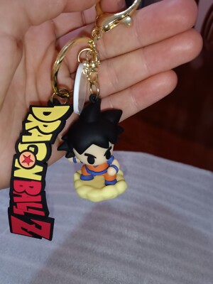 Dragon Ball Z Keychain Son Goku Gift Men Women Figure Fashion Key Ring ...