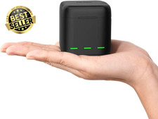 Battery Charger for GoPro Hero 13 Black Triple Slot USB Case w/ Type-C Cord&Case