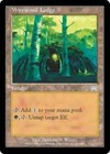 WIREWOOD LODGE Onslaught MTG Land Elf Unc