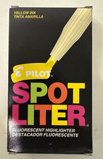 Pilot 45011 Spotliter Fluorescent Highlighter Yellow 12-Pack