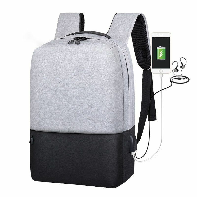 best anti-theft usb charging travel backpack ebay Students School Bags Laptop USB Backpack Men Bag Anti-theft Oxford Backpacks USB Chargeable Backpacks For Teenagers B307