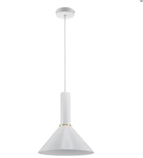 Cheap White Pendant Light Jindi Ceiling Hanging Lamp Metal Bell modern
