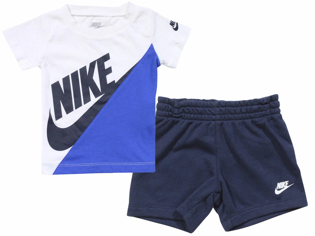 Nike top colorblock shorts