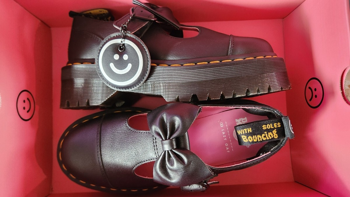 Doc Martens Bethan Lazy Oaf Leather Mary Janes Size US 6 (UK Doc Martens Bethan Lazy Oaf Leather Mary Janes Size US 6 (UK