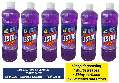 LESTOIL INTENSE LAVENDER HEAVY DUTY MULTI-PURPOSE DEGREASER CLEANER 6pk-28oz.