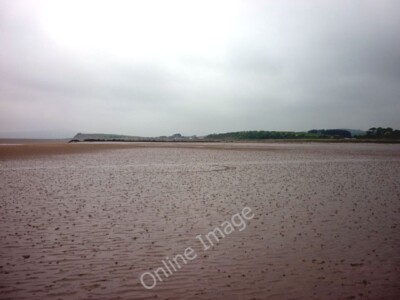 Foto 6x4 Der Sand vor Hest Bank Blick die Küste hinauf in Richtung Prominenter c2010