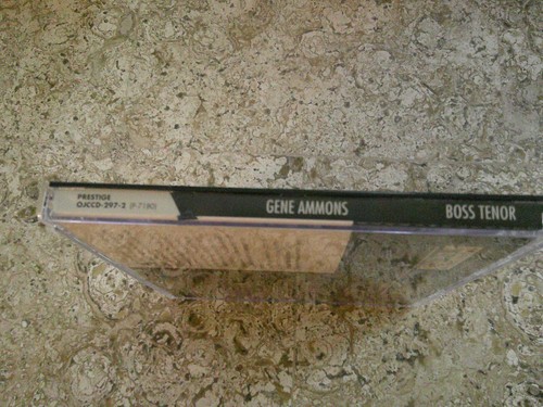 Gene Ammons "Boss Tenor" CD In N/M-. OJCCD-297-2, Prestige P-7180. 1988. - Imagen 6 de 7