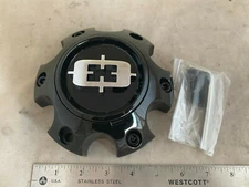 Vision Wheels Screw In Gloss Black Wheel Rim Cover Center Cap C360GB-6V C415-6EC