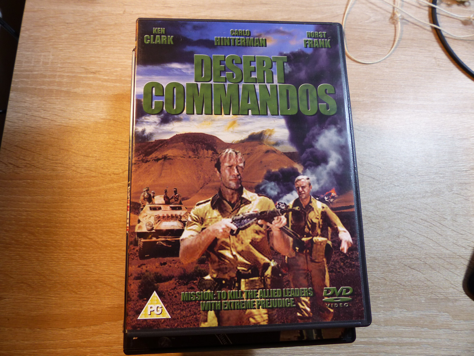 Desert Commandos DVD (2010) Ken Clark, Lenzi (DIR) cert PG UNPLAYED