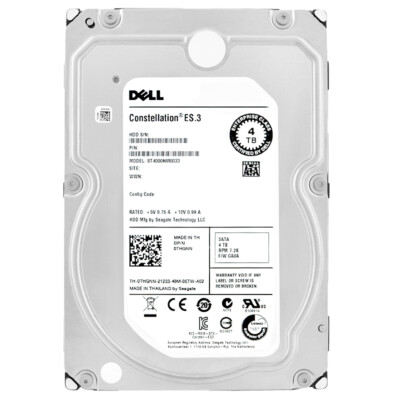Festplatte Dell 4TB ST4000NM0033 128MB Cache 7200Rpm Sata III 3,5'' Zoll 0THGNN