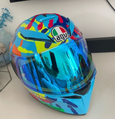 Visor For AGV K5 K5S K3SV K1S clear Revo Blue / 15 Day Delivery