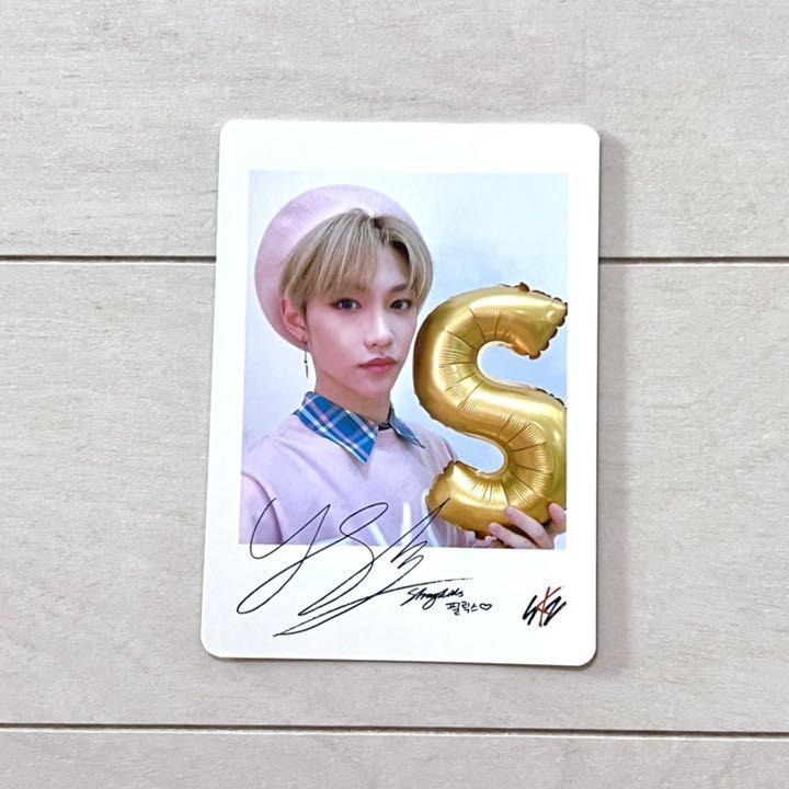 Stray Kids Felix 1st STAY FANSHIP Polaroid Official Photo