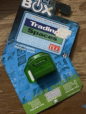 Juice Box Juiceware Media Chip MP3 32MB Trading Spaces BRAND