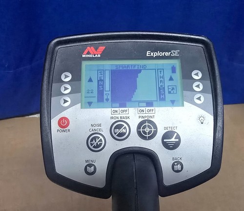 Minelab Explorer SE ProMetal Detector with 11 inch DD Search coil