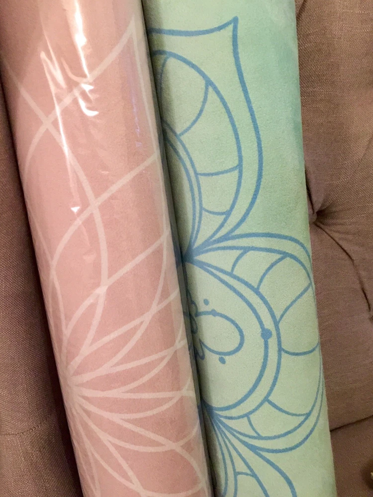 Limited Edition Non-Slip Microfibre Suede Yoga Mat with Stunning Design Limited Edition Non-Slip Microfibre Suede Yoga Mat with Stunning Design
