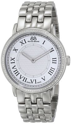 88 Rue Du Rhone 87WA120024 Women's Dress Double 8 Origin Stainless Swiss Watch