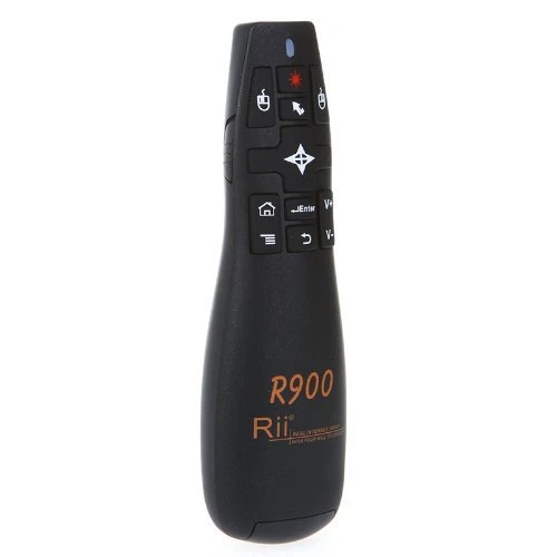 Rii Mini R900 Wireless - Telecomando con Mouse Giroscopico e Puntatore Laser