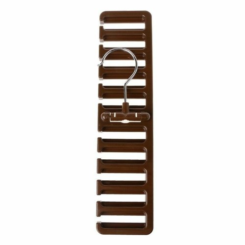 Tie Belt Scarf Hanger Storage Rack Holder Closet Organizer 10 Hole Position Home - Picture 6 of 19