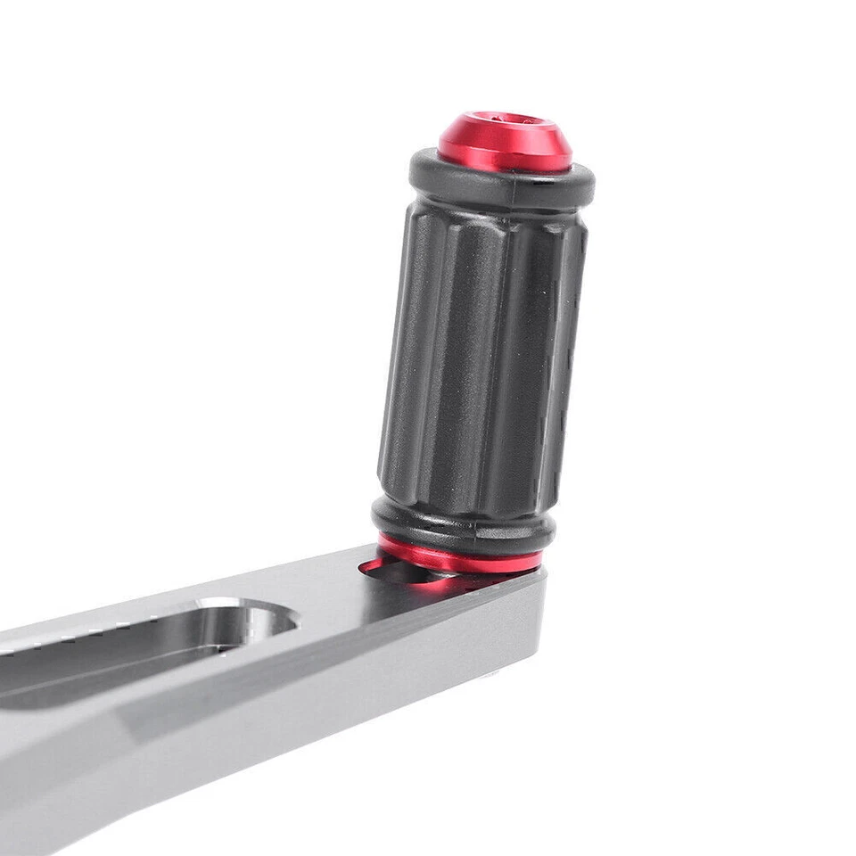 Kit de clavijas de pie de reposapiés de pedal ajustable para Yamaha YZF R6 2017-2022 2021 Foto 4 de 4