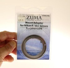 Nikon F/AI lens to Canon EOS camera body adapter