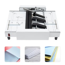 A3 Booklet Folding Binding Machine Paper Stap...