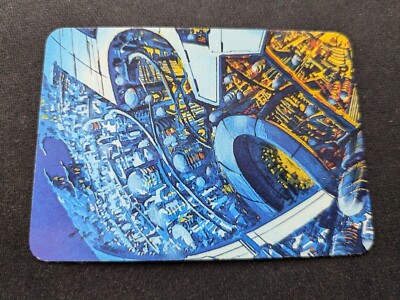 1985 Hasbro Transformers Action Card # 42 The Planet Cybertron (NM)