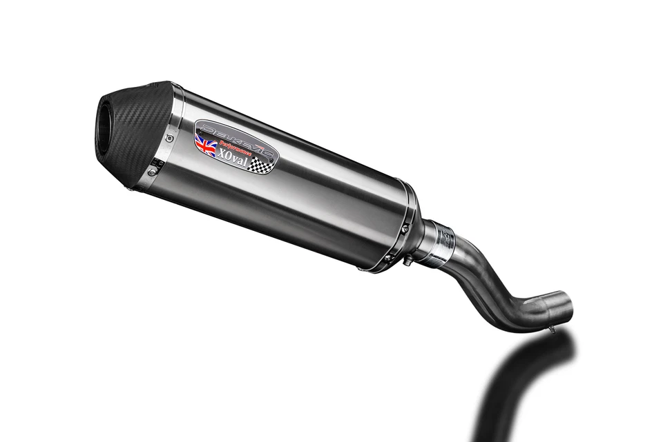 Kit silenciador de escape de acero inoxidable XOval 13,5" Slip On Ducati Scrambler 800 2015-2021 Foto 3 de 4