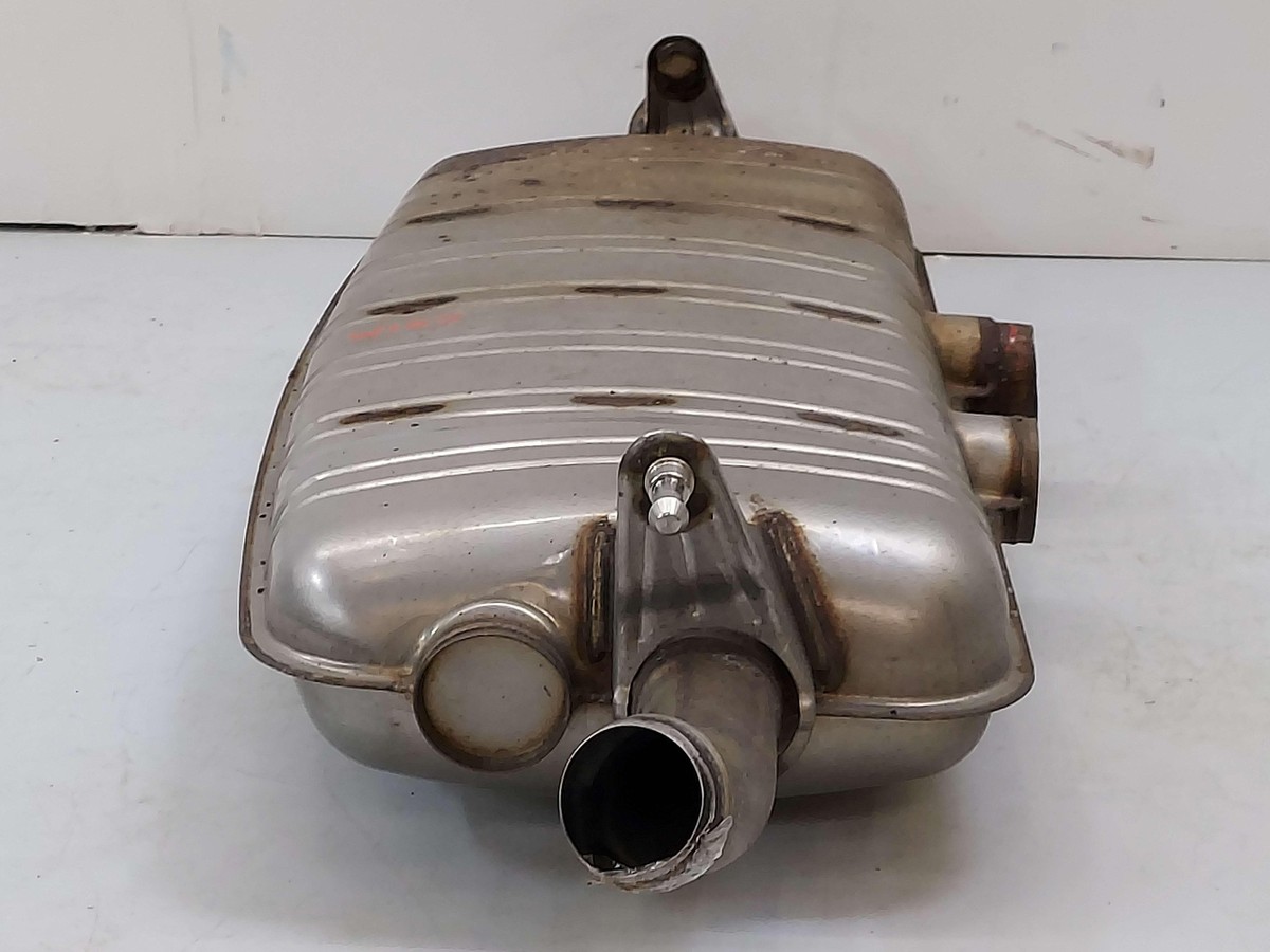 13-16 Porsche Cayenne 958 Diesel Exhaust Muffler 95811191080 146K 