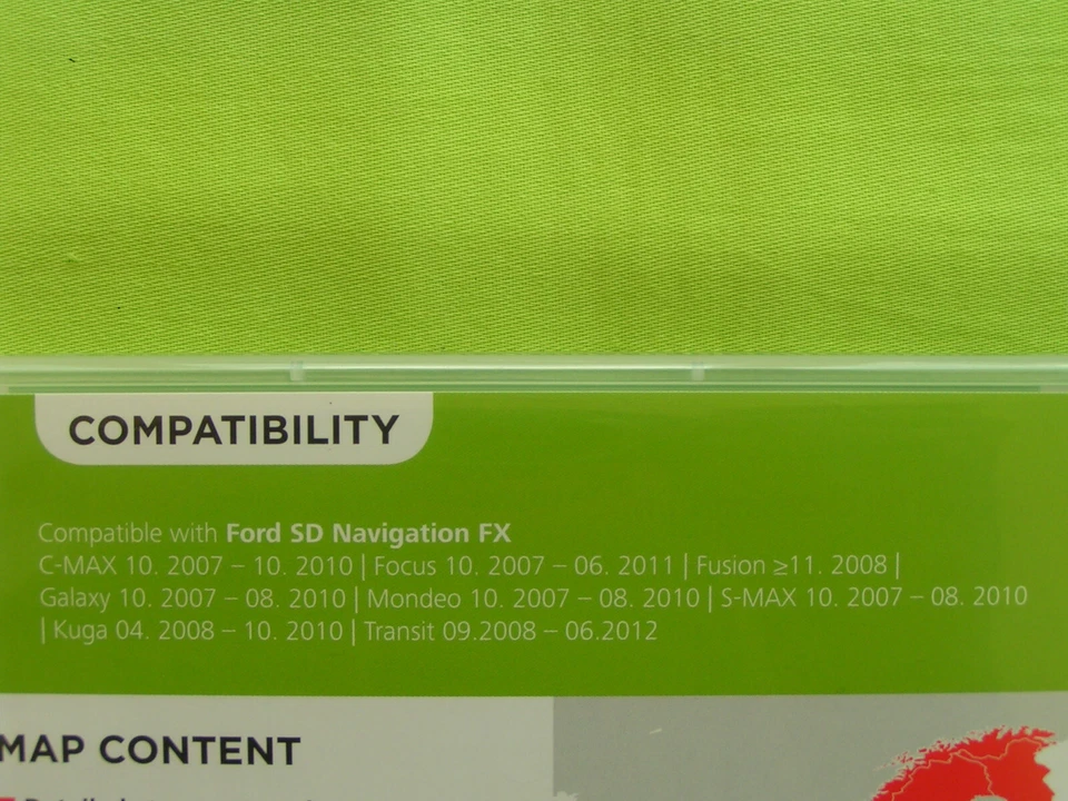 SD CARD NAVIGATION FORD EUROPA FX 2019 FOCUS KUGA GALAXY MONDEO C-MAX S-MAX TOP - Bild 3 von 4