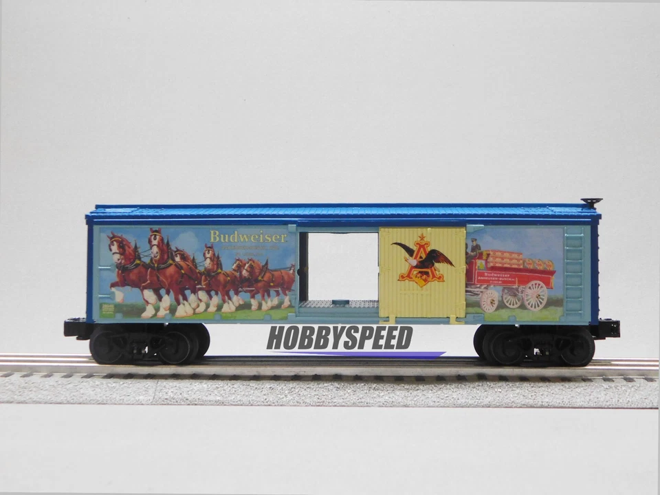 LIONEL ANHEUSER-BUSCH VINTAGE CLYDESDALE REEFER O GAUGE refrigerator 2228040 NEW - Image 4 of 4
