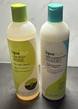 DevaCurl Low Poo Delight Cleanser & One Conditioner Delight Set 12 OZ Each