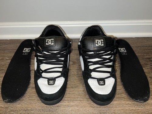 RARE DC COMMAND BLACK LEATHER SHINY 